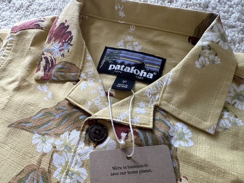 Patalohaのキッズアロハシャツ