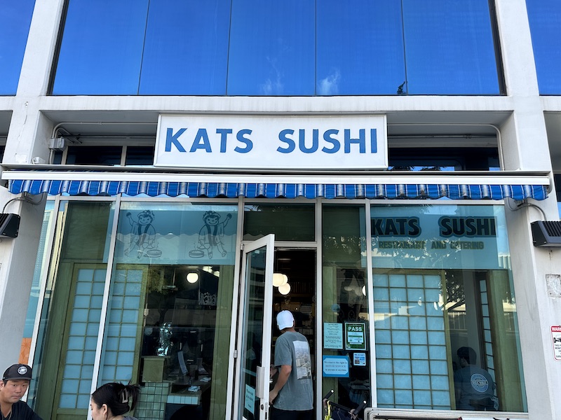 KATS SUSHI外観